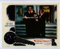 s068 NOTORIOUS #4 movie lobby card R54 classic climactic final scene!