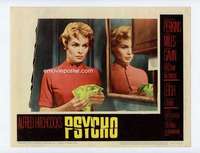 s233 PSYCHO movie lobby card #5 '60 Janet Leigh with lots of cash!