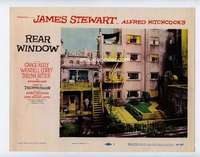 s144 REAR WINDOW movie lobby card #1 '54 Hitchcock voyeur classic!