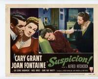 s025 SUSPICION movie lobby card #3 R53 Joan Fontaine, Dame May Whitty