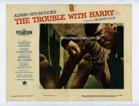 s172 TROUBLE WITH HARRY movie lobby card #3 '55 John Forsythe & Gwenn