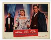 s091 UNDER CAPRICORN movie lobby card #2 '49 Bergman, Cotten, Wilding