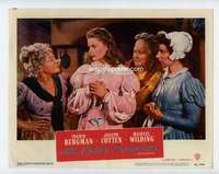 s094 UNDER CAPRICORN movie lobby card #5 '49 Ingrid Bergman w/3 women!