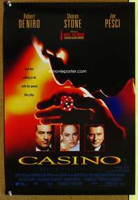 t032 CASINO DS Aust special movie poster '95 De Niro, Scorsese