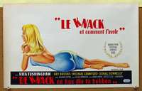 t280 KNACK & HOW TO GET IT Belgian movie poster '65 sexy image!