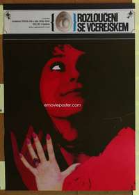 t370 YESTERDAY GIRL Czech movie poster '66 Z. Kaplan artwork!