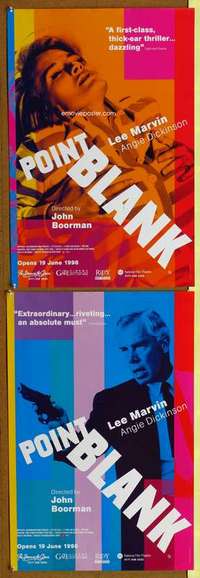 t015 POINT BLANK 2 English double crown movie posters R98 Lee Marvin