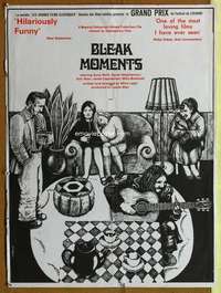 t180 BLEAK MOMENTS French 24x32 movie poster '71 first Mike Leigh!