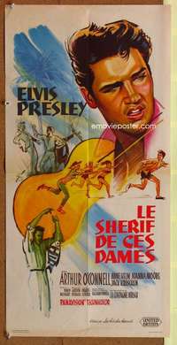 t183 FOLLOW THAT DREAM French 16x32 movie poster '62 Elvis Presley