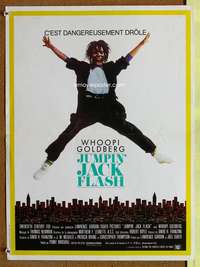 t173 JUMPIN' JACK FLASH French 15x21 movie poster '86 Whoopi Goldberg