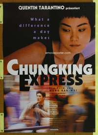 t246 CHUNGKING EXPRESS German '95 Brigitte Lin, Hong Kong movie poster