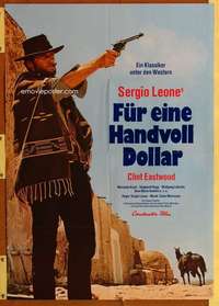 t250 FISTFUL OF DOLLARS German movie poster R73 Clint Eastwood