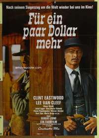 t252 FOR A FEW DOLLARS MORE German movie poster R72 Clint Eastwood