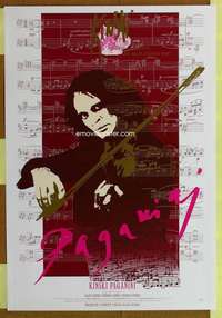 t257 KINSKI PAGANINI German movie poster '89 Klaus Kinski, Paganini