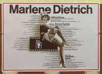 t259 MARLENE DIETRICH German movie poster '77 film exhibition!