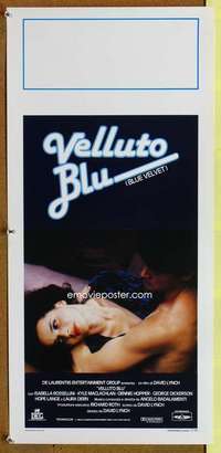 t053 BLUE VELVET Italian locandina movie poster '86 David Lynch