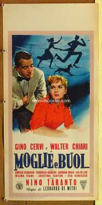 t054 BRIDE FOR FRANK Italian locandina movie poster '56 De Mitri
