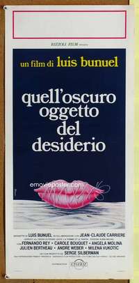 t096 THAT OBSCURE OBJECT OF DESIRE Italian locandina movie poster '77
