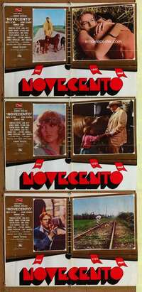t105 1900 3 Italian photobusta movie posters '77 Bernardo Bertolucci