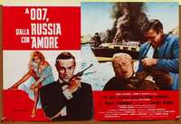 t119 FROM RUSSIA WITH LOVE Italian photobusta movie poster R80s Bond