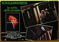 t128 HALLOWEEN Italian photobusta movie poster '78 Carpenter classic!