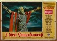 t160 TEN COMMANDMENTS Italian photobusta movie poster '57 best image