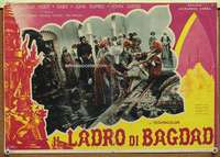 t161 THIEF OF BAGDAD Italian photobusta movie poster '40s Veidt