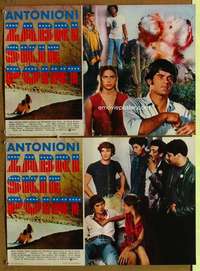 t166 ZABRISKIE POINT 2 Italian photobusta movie posters '70 Antonioni