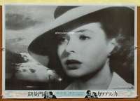 t508 ARCH OF TRIUMPH/CASABLANCA Japanese movie poster '70s Bergman