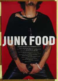 t583 JUNK FOOD Japanese movie poster '97 Misashi Yamamoto, Janku Fudo