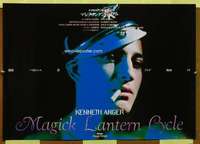 t602 MAGICK LANTERN CYCLE Japanese movie poster '90s Kenneth Anger