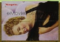 t483 NIAGARA Japanese 14x20 movie poster '53 different Marilyn image!