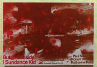t430 BUTCH CASSIDY & THE SUNDANCE KID Polish movie poster '83 Pagowski