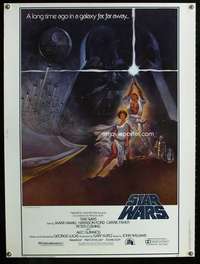 v004 STAR WARS style A 30x40 movie poster '77 George Lucas classic!