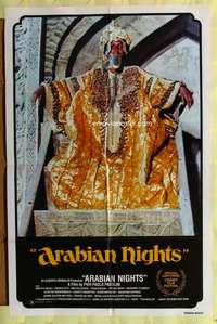 v101 ARABIAN NIGHTS one-sheet movie poster 1980 Pier Paolo Pasolini