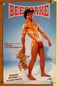 v257 BEEFCAKE special 11x17 movie poster '99 Bob Mizer biography!