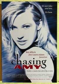 v347 CHASING AMY one-sheet movie poster '97 Kevin Smith, Joey Lauren Adams
