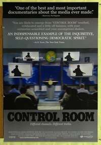 v351 CONTROL ROOM one-sheet movie poster '04 war in the Middle East!