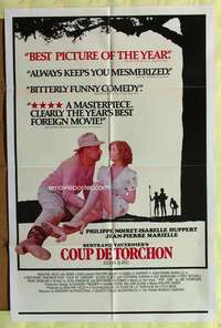 v124 COUP DE TORCHON one-sheet movie poster '81 Betrand Tavernier, French