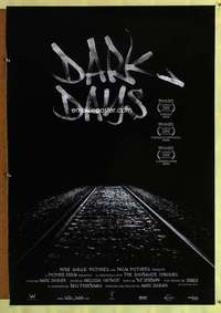 v362 DARK DAYS one-sheet movie poster '00 Marc Singer