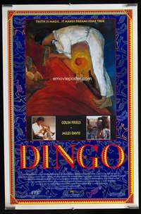 v369 DINGO one-sheet movie poster '92 Rolf de Heer, Miles Davis, jazz!