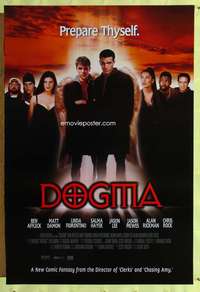 v371 DOGMA one-sheet movie poster '99 Kevin Smith, Ben Affleck, Matt Damon