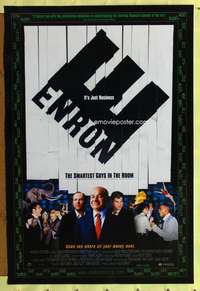 v388 ENRON: THE SMARTEST GUYS IN THE ROOM DS one-sheet movie poster '05