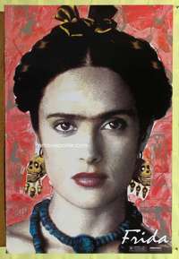 v410 FRIDA one-sheet movie poster '02 Salma Hayek is Frida Kahl