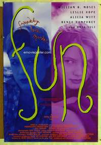 v411 FUN one-sheet movie poster '94 Rafal Zielinski, psychotic teens!