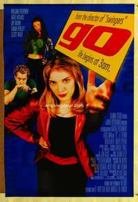 v422 GO DS one-sheet movie poster '99 Katie Holmes, Sarah Polley, drugs!