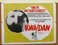 v270 KWAIDAN half-sheet movie poster '66 Cannes Winner, Toho fantasy!