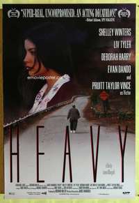 v435 HEAVY one-sheet movie poster '96 Liv Tyler, Shelley Winters