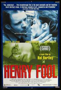 v438 HENRY FOOL one-sheet movie poster '97 Hal Hartley, Parker Posey