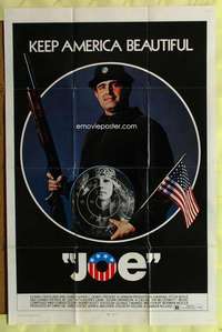 v153 JOE one-sheet movie poster '70 Peter Boyle, hippies & drugs!